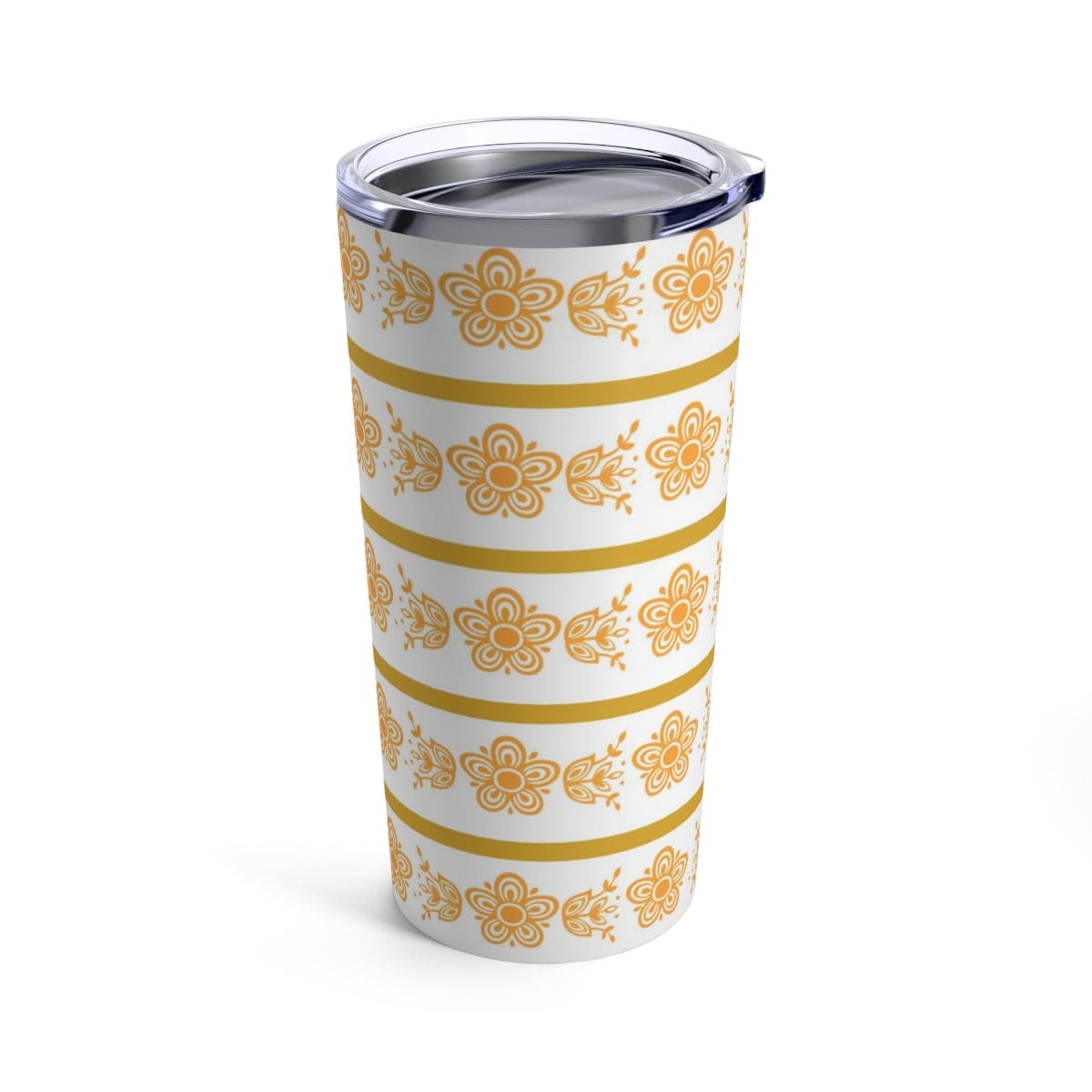 Butterfly Golden Yellow Pyrex Lover, Collector, Water, Coffee, Tea Tumbler 20oz Mug 20oz
