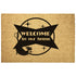 Mid Century Modern Welcome Mat, Atomic Cat Home Goods 24x16