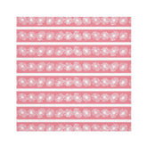Pink Retro Daisy, Pyrex Lover, Collector, Mid Mod Napkins Accessories 4-piece set / White / 19" × 19"