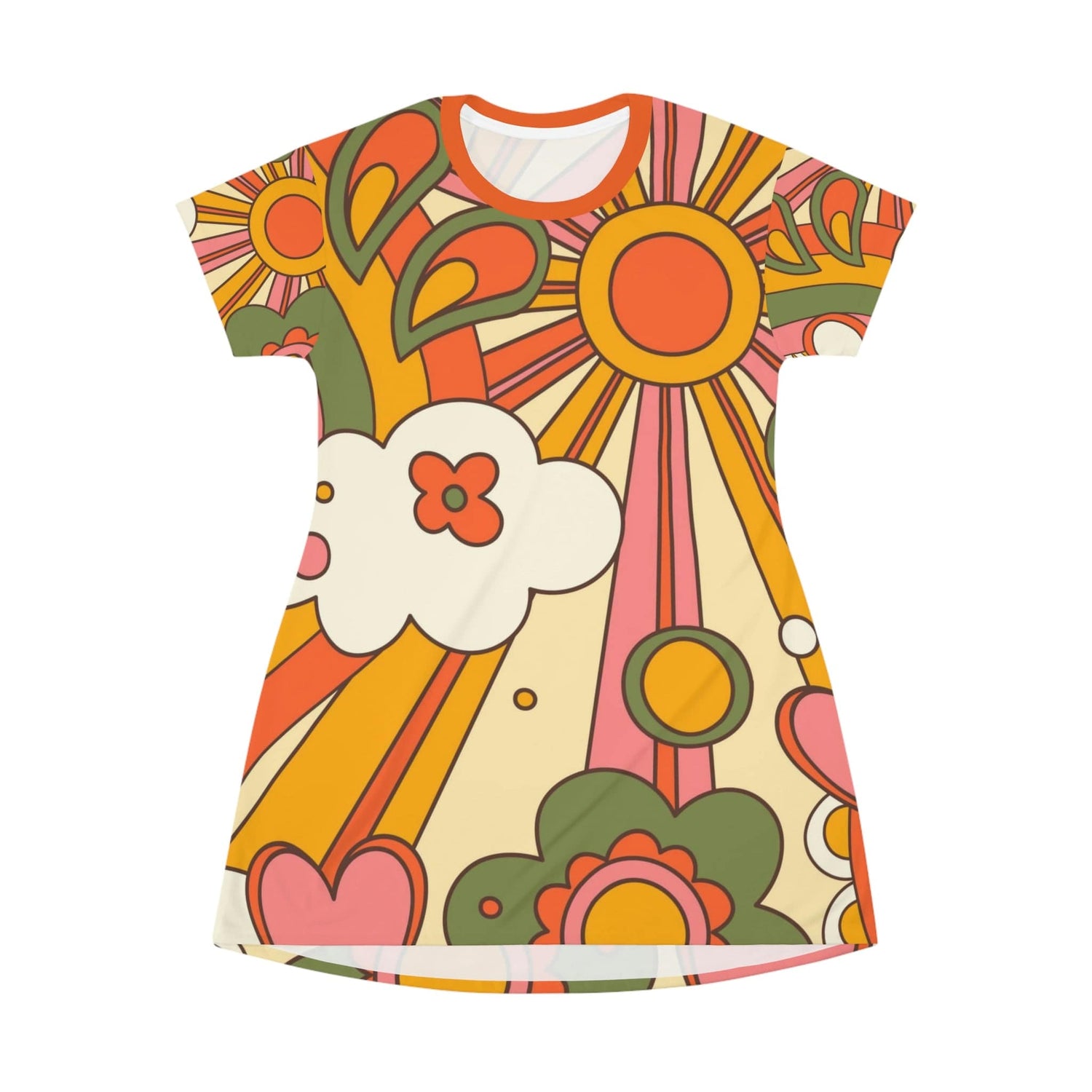 hippie t shirt dress Dirty Hippie Dress