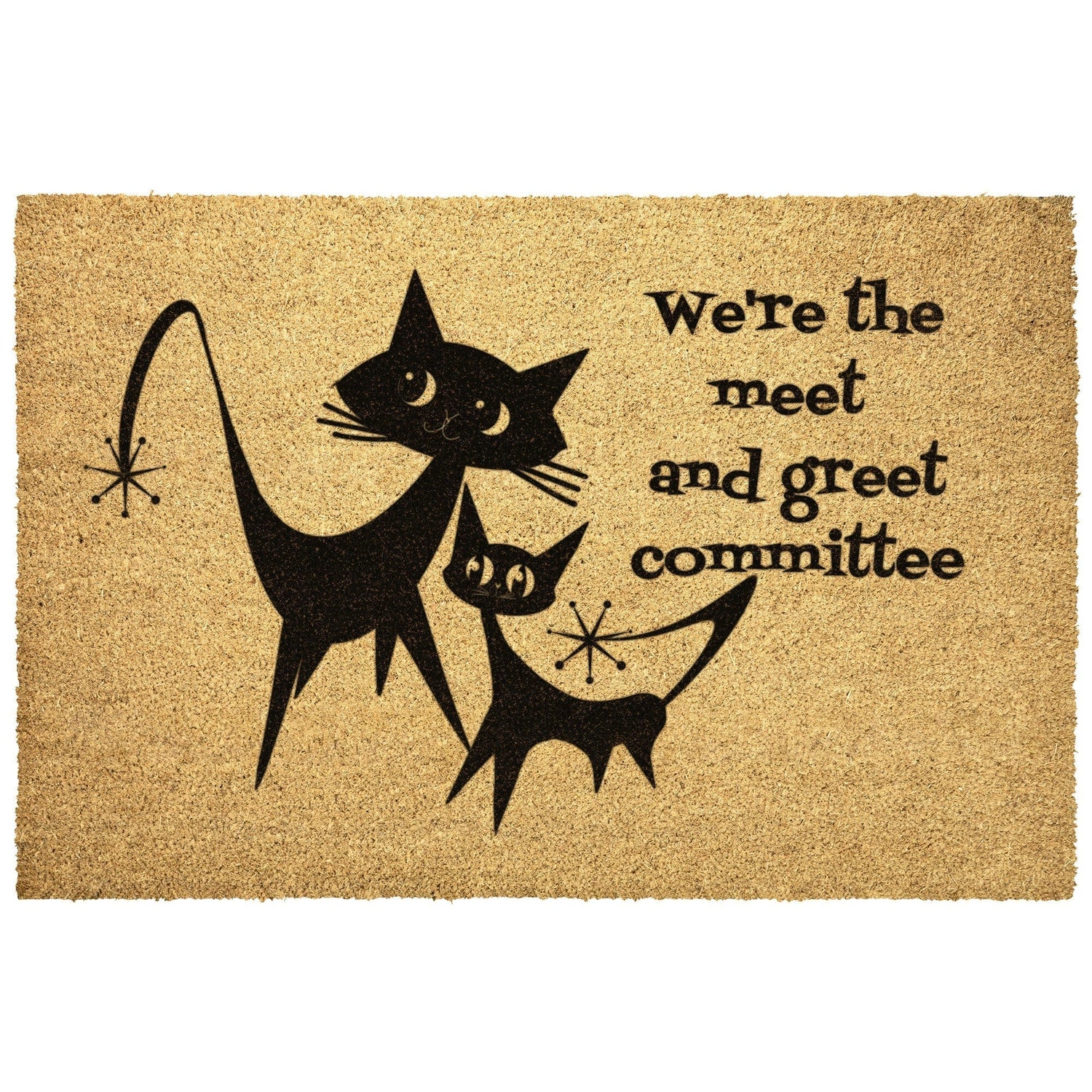 https://midcenturymoderngal.com/cdn/shop/products/atomic-cat-art-welcome-mat-funny-we-re-the-meet-and-greet-committee-mid-mod-door-mat-34188971638939.jpg?v=1669336360&width=1500