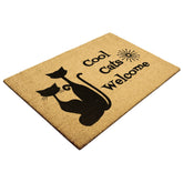 Atomic Cat Cool Cats Welcome Mat Mid Century Modern Home Goods