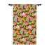 Mushroom Decor, Pink, Brown, Orange, Green, Funky Groovy, Mid Mod Window Curtains Home Decor Blackout / 50" × 84"