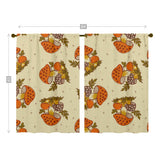 1970s Vintage Mushroom Pattern, Groovy Retro Mid Mod Window Curtains (two panels) - Mid Century Modern Gal