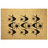 Mid Century Modern Atomic Boomerang Welcome Door Mat Home Goods