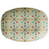 Mid Century Modern Atomic Clock Starburst, Retro Mid Mod Party Platter Kitchenware