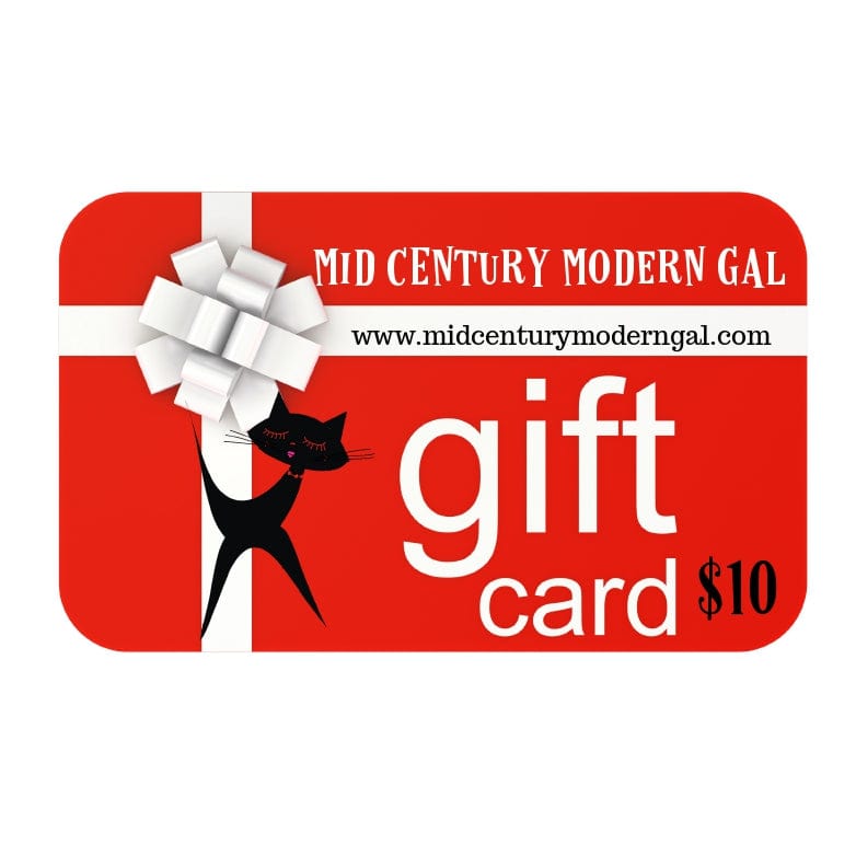 Mid Century Modern Gal Gift Card