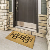 Mid Century Modern Geometric Welcome Retro Door Mat Home Goods