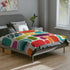 Mid Mod, Geometric Amoeba Abstract Colorful Retro Home Decor Bedroom, Living Room, Velveteen Minky Blanket Home Decor