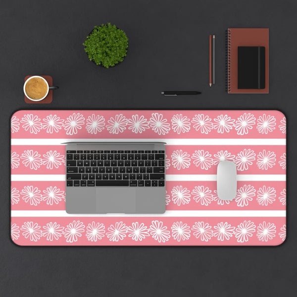 Mod Daisy, Retro Pink, Collectors Desk Mat