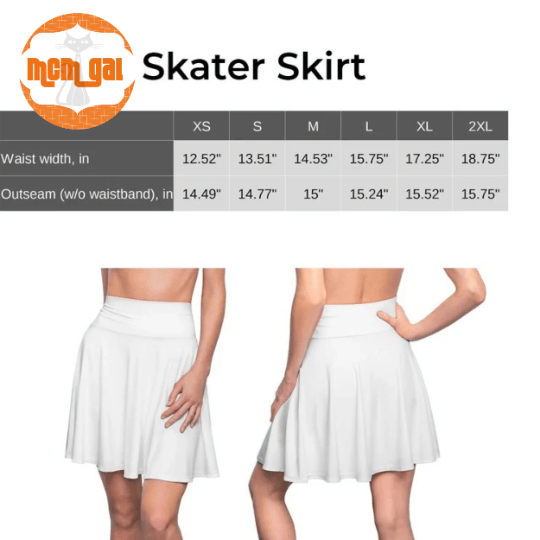 Mondrian Women's Skater Skirt, Stylish, Funky Mid Mod Hipster Clothes