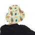 Mid Mod, Franciscan Atomic Diamond Starburst Summer Vibes Hat Unisex Summer Single-Layer Bucket Hat Hats  One Size