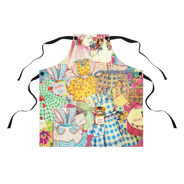 Mother's Day Gift, Kitschy Vintage Mother's Day Cards, Apron
