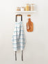 Retro Snowflake Garland, Pyrex Lover Collector, White, Blue Mid Mod Kitchen Apron Accessories One Size