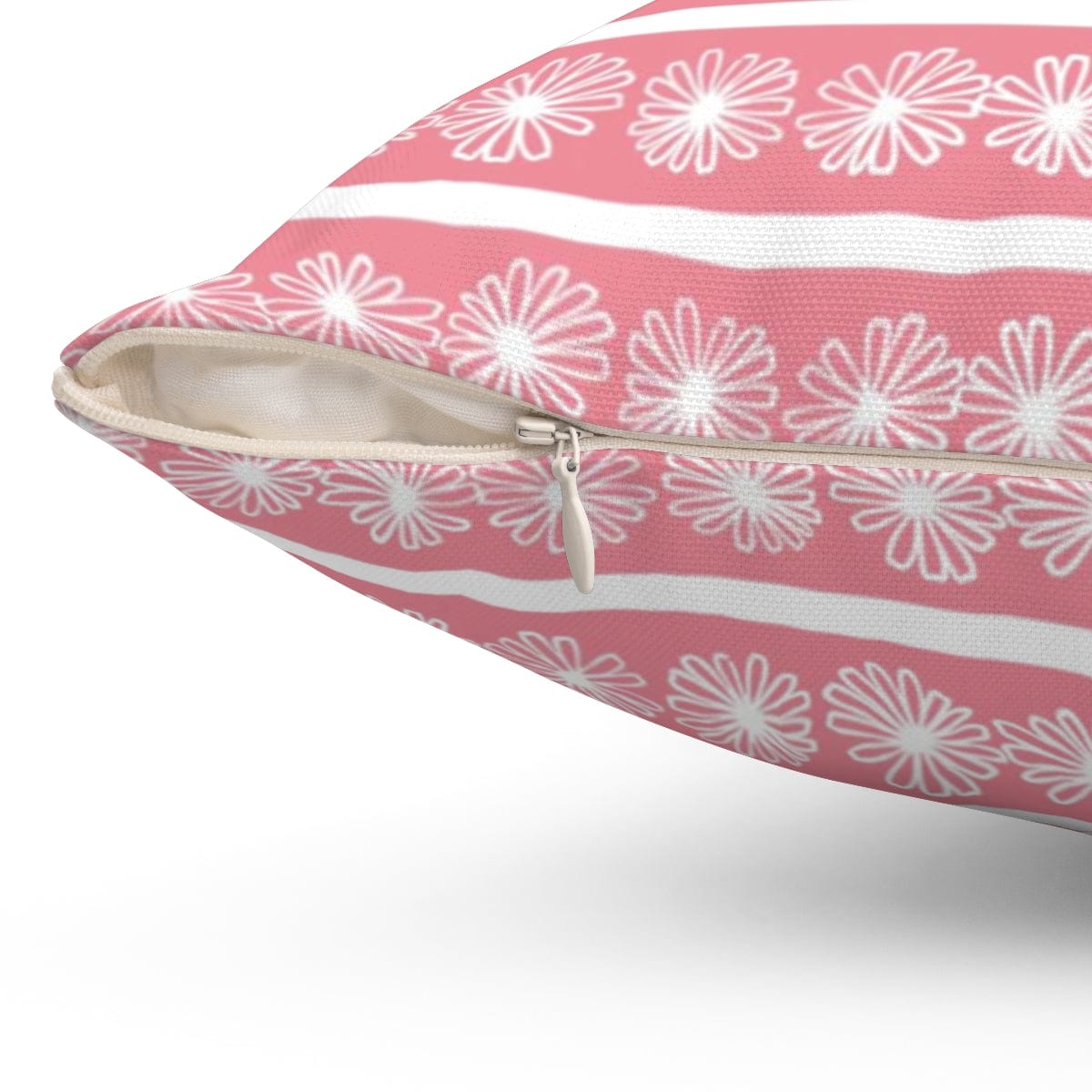 Pink Retro Daisy, Pyrex Lover, Collector, Mid Mod Pillow And Insert Home Decor
