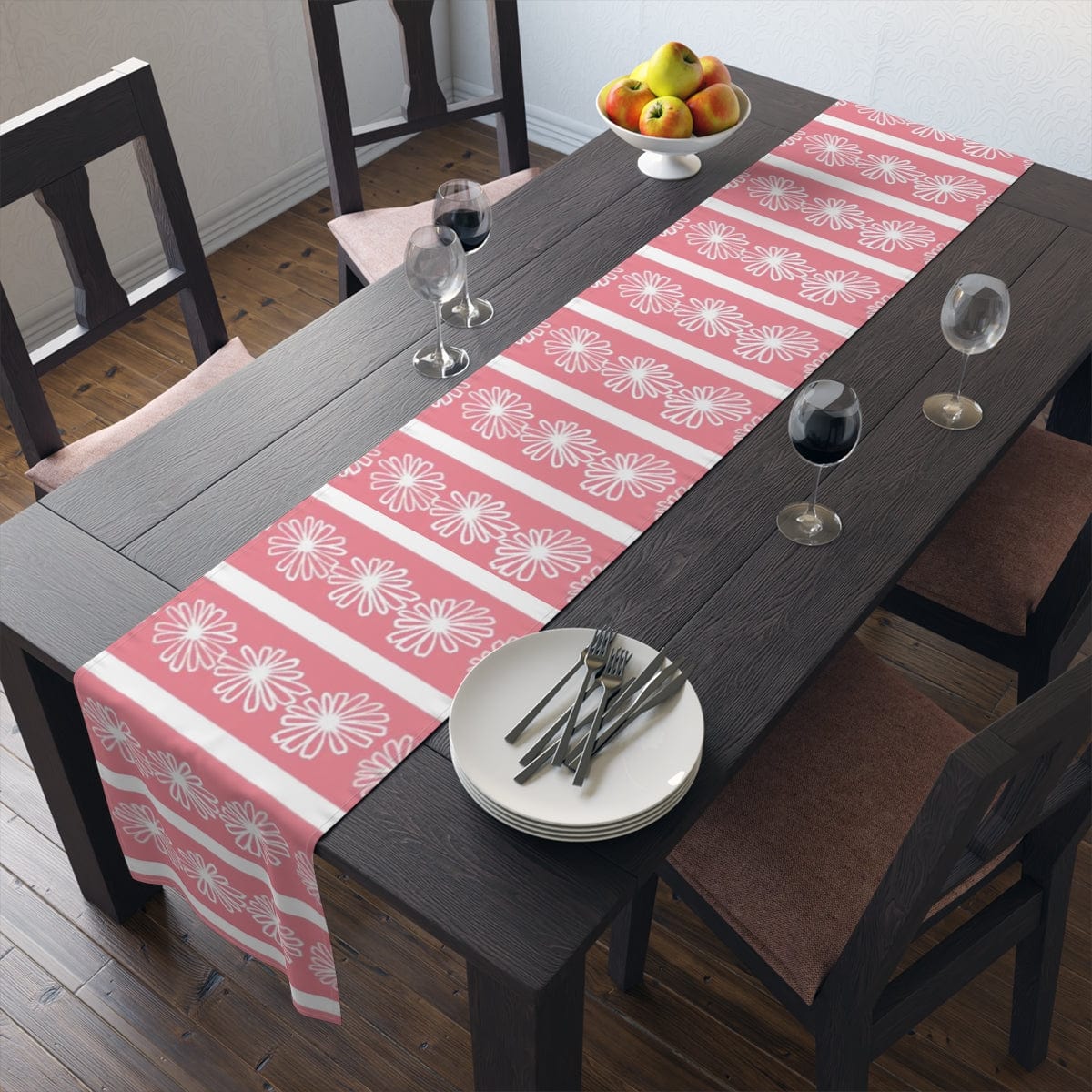 Pretty Pink Daisy, Collection, Kitchen, Dining Room, Side Board Table Runner Home Decor