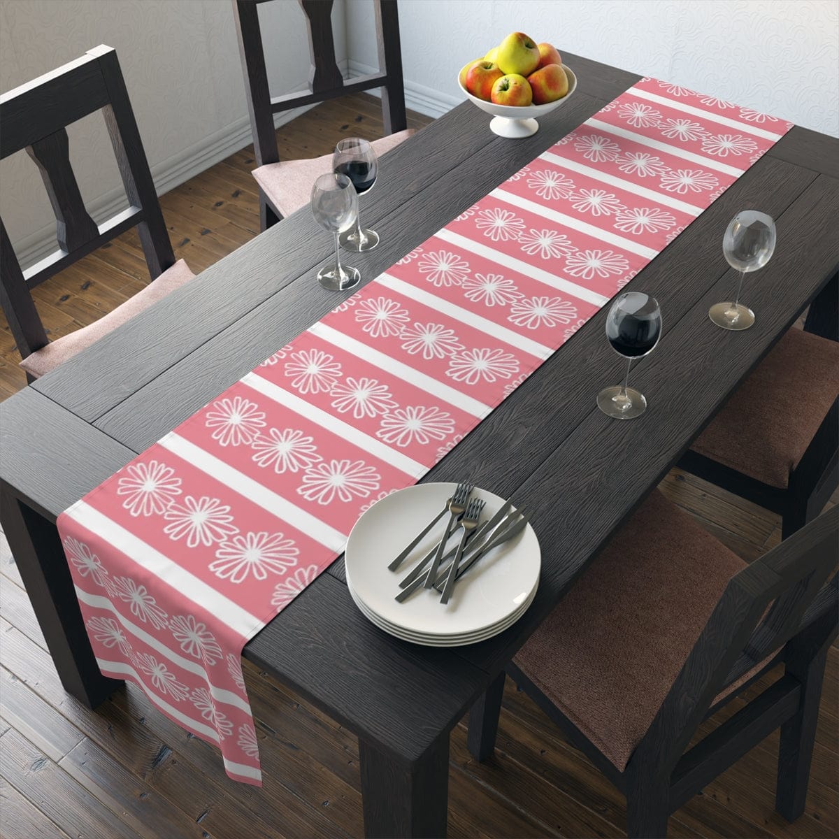 Pretty Pink Daisy, Collection, Kitchen, Dining Room, Side Board Table Runner Home Decor