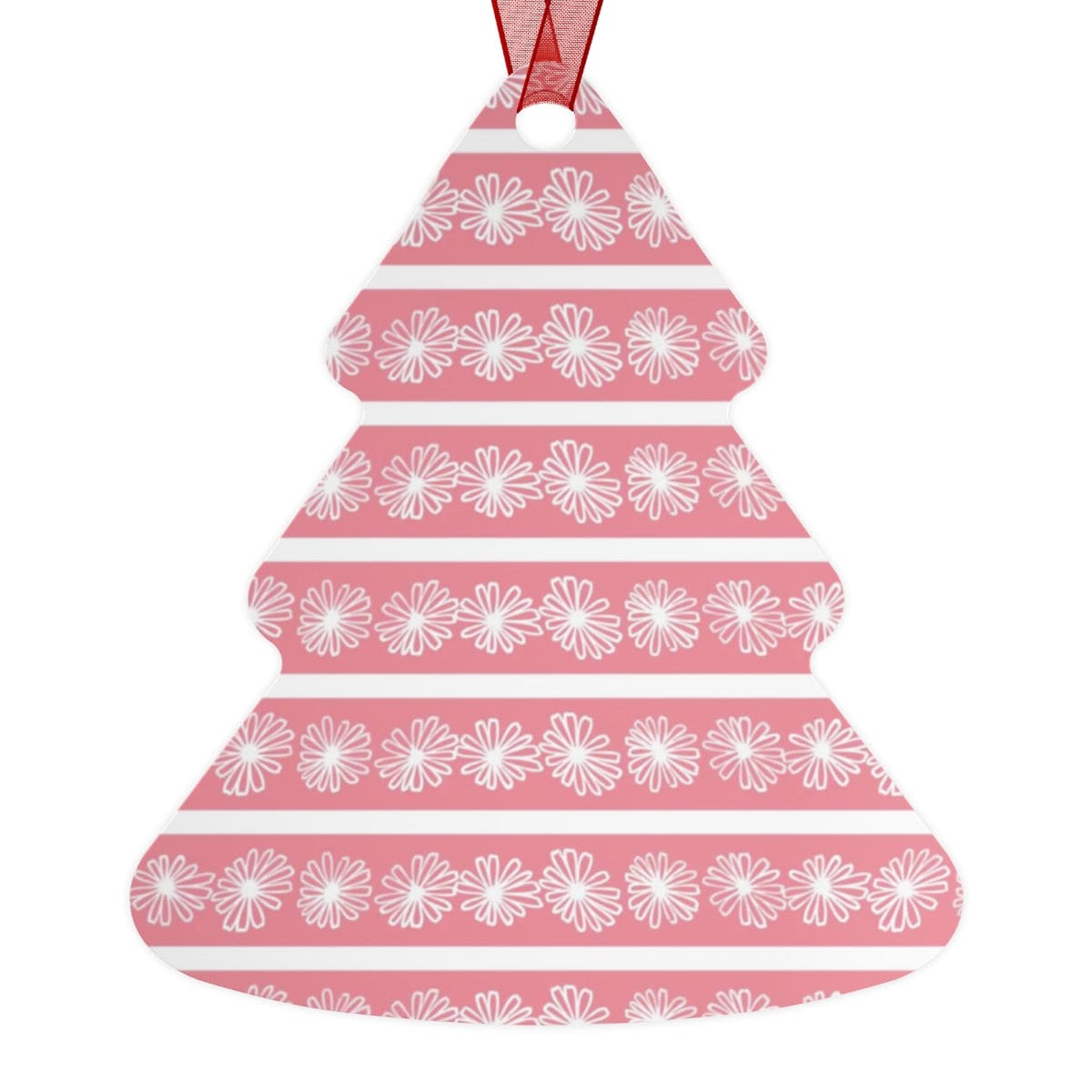 Retro 50's Pink Daisy, Metal Ornaments Home Decor