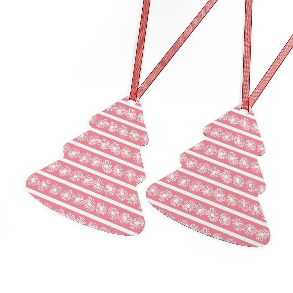 Retro 50's Pink Daisy, Metal Ornaments Home Decor