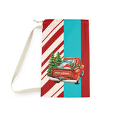 Retro Christmas Sack Bag, Reusable Gift Bag for Christmas Presents Home Decor